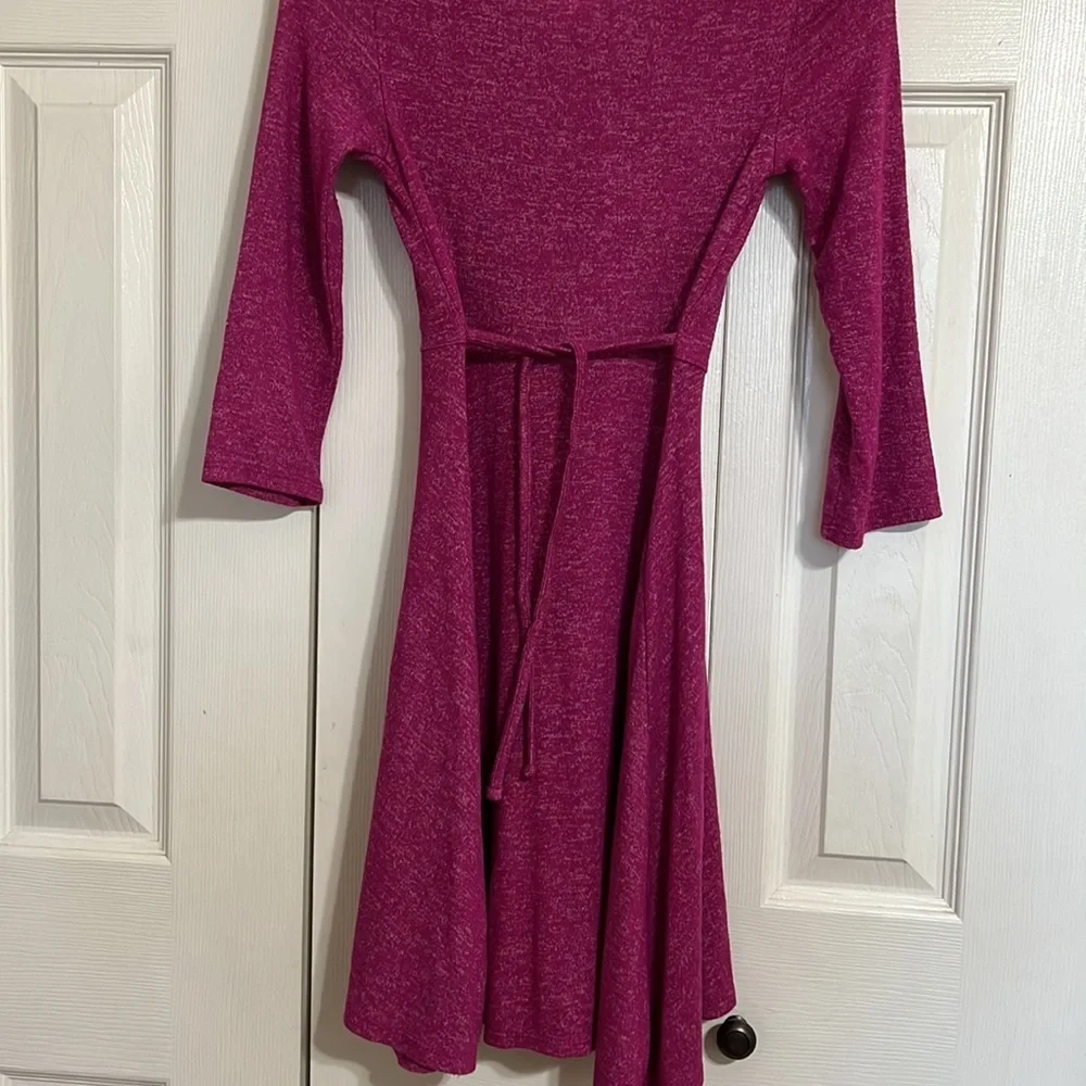Girls Size SO® Puff Sleeve Skater Dress - Picture 7 of 8